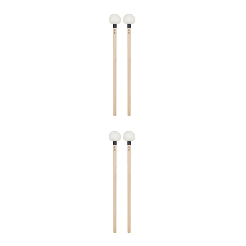 4St Percussie Drumsticks Zwart Met Hout Voor Snaredrum 2