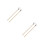 4St Percussie Drumsticks Zwart Met Hout Voor Snaredrum 5
