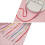 2St Brilkoord Met Kralen Multifunctionele Maskerlanyard 6
