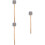 3St Stevige Drumsticks Met Foam Grip Voor Percussie Grijs 7