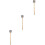 3St Stevige Drumsticks Met Foam Grip Voor Percussie Grijs 5