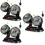3St USB Kop Ventilator Auto Oplaadbaar Koeling 7