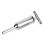 2St Rvs Worstenvuller Set Keukentool Voor Handmatig Vullen Silver 1