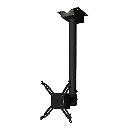 Projector Mount with 118 Inch Extension Pole, Adjustable Ceiling or Wall Bracket, 22lb Capacity