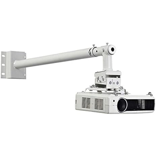 Projector Mount with 118 Inch Extension Pole, Adjustable Ceiling or Wall Bracket, 22lb Capacity 2