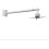 Projector Mount with 118 Inch Extension Pole, Adjustable Ceiling or Wall Bracket, 22lb Capacity 4