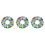3St Vrolijke Pet Collar Kat Accessoire Feestelijke Versiering 3