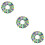3St Vrolijke Pet Collar Kat Accessoire Feestelijke Versiering 8