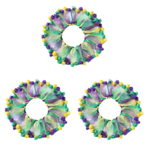 3St Vrolijke Pet Collar Kat Accessoire Feestelijke Versiering 1