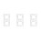 6Pcs Stylish Silver Square Mirror Clock Stickers for Bedroom Decor 6