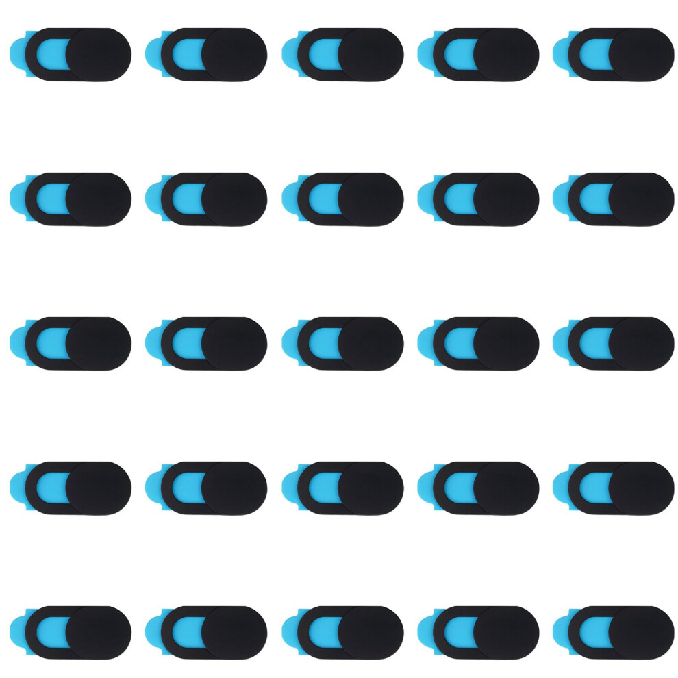 Webcam Cover Slide 25Pack Ultrathin Privacy Protection For Laptop Macbook Iphone Ipad Smartphone Black 9455672832380