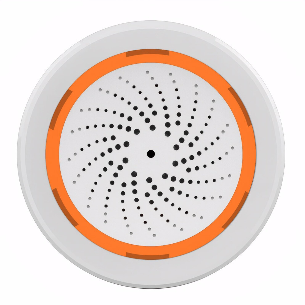 Wifi Alarm Siren 100Db Loud Alert With Strobe Light, Smart Home Security Alexa Google Compatible 9113335722125