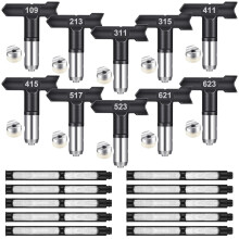 10pcs Airless Paint Sprayer Accessories Nozzle Tip and Spray Gun Filters Kit for Consistent Finish