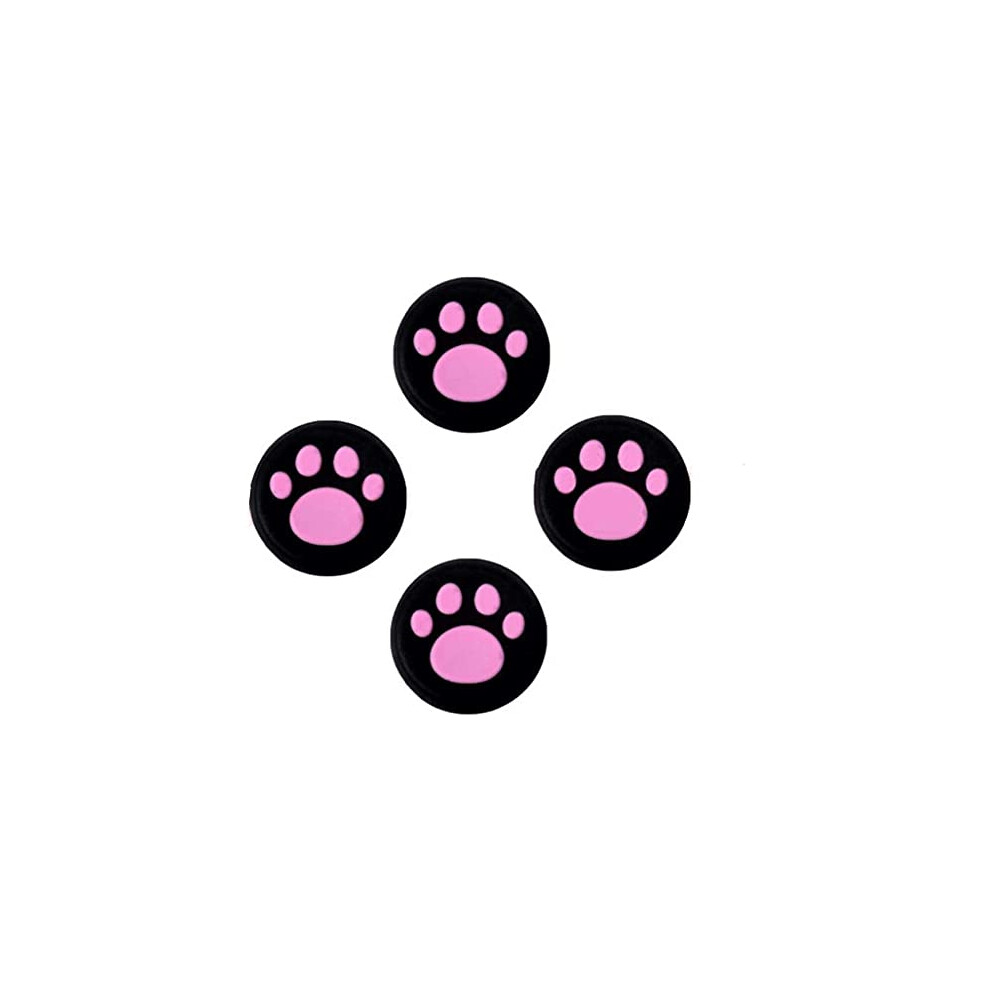 Cat Paw Thumb Grips Joystick Caps For Nintendo Switch Lite Cute Silicone Covers Pink 9070919972034
