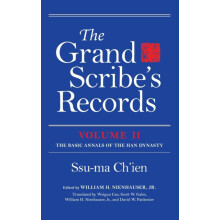 The Grand Scribes Records Volume II by Nienhauser William H. Jr. Hardc