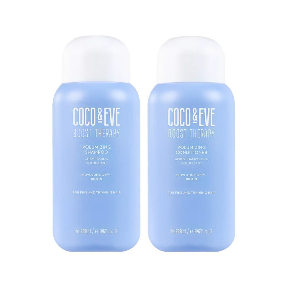Coco & Eve Boost Therapy Volumising Shampoo 280Ml & Boost Therapy Volu