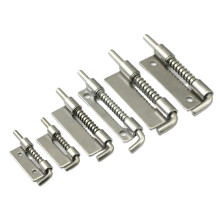2PCS Heavy Duty Stainless Steel Outdoor Gate Lock, Weather Resistant Automatic Locking Hardware