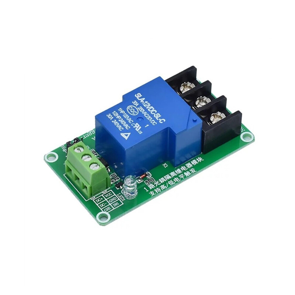 12V Car Relay Module 30A Current Optocoupler Isolation Low Trigger Support 9070919972249