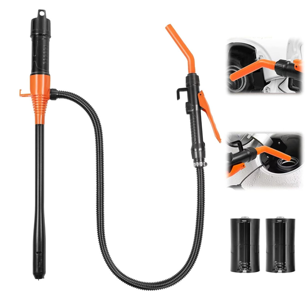 Cordless Fuel Transfer Pump Flow Battery Powered For Gas Diesel Water With Impurity Filter 9053599160892