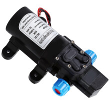 12V Water Pump Self Priming with Pressure Switch for Garden Sprinklers RV Shower Low Noise