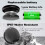 Bluetooth Key Finder Smart Item Tracker for Android compatible with Google Find My Device, 200m Range, Black 4