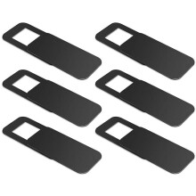 Webcam Cover Slide 6 Pack Ultra Thin 0.03 inch Privacy Protector for Laptop MacBook iPad iPhone
