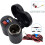 12V Motorcycle Dual USB Charger with Switch and Waterproof Cigarette Lighter Socket Clamp 3