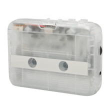 Cassette to MP3 Converter with Auto Reverse, Bluetooth Retro Tape Player and 3.5mm AUX Output