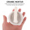 2 Sets Ceramic Mortar and Pestle for Kitchen and Pharmacy, Ergonomic Grip, Easy Clean Surface 5