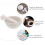 2 Sets Ceramic Mortar and Pestle for Kitchen and Pharmacy, Ergonomic Grip, Easy Clean Surface 4
