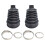 CV Joint Boot Kit 2 Pcs Rubber CV Axle Boot Replacement with  Sealing and Dust Protection 1