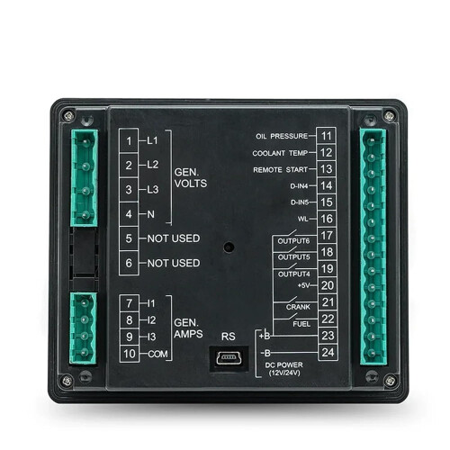 DCP10 Auto Start Diesel Generator Controller Panel GU610A Replacement with Smart Engine Management 1