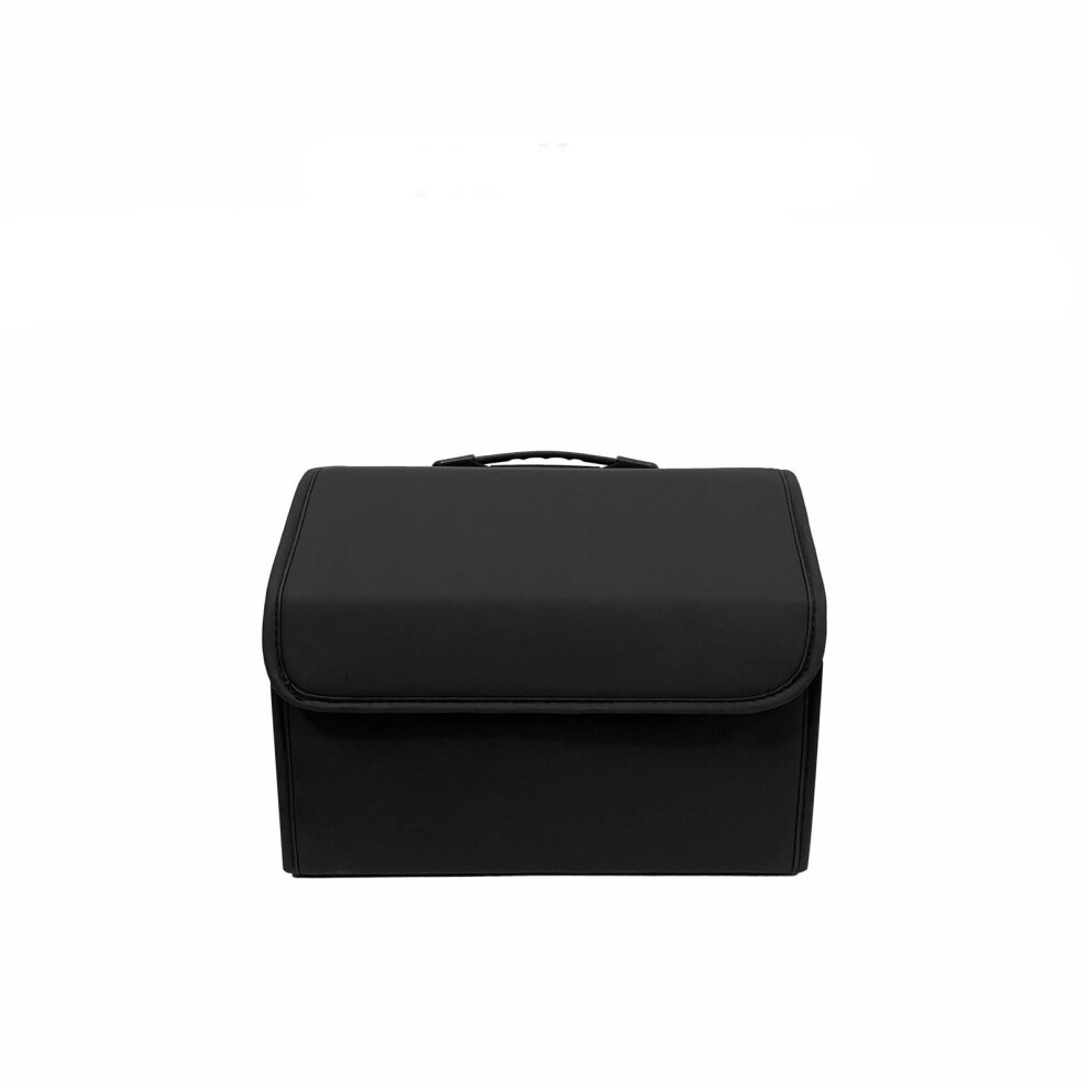 Extralarge Pu Leather Car Trunk Organizer With Multipocket Foldable Storage Box Waterproof 9053599163060