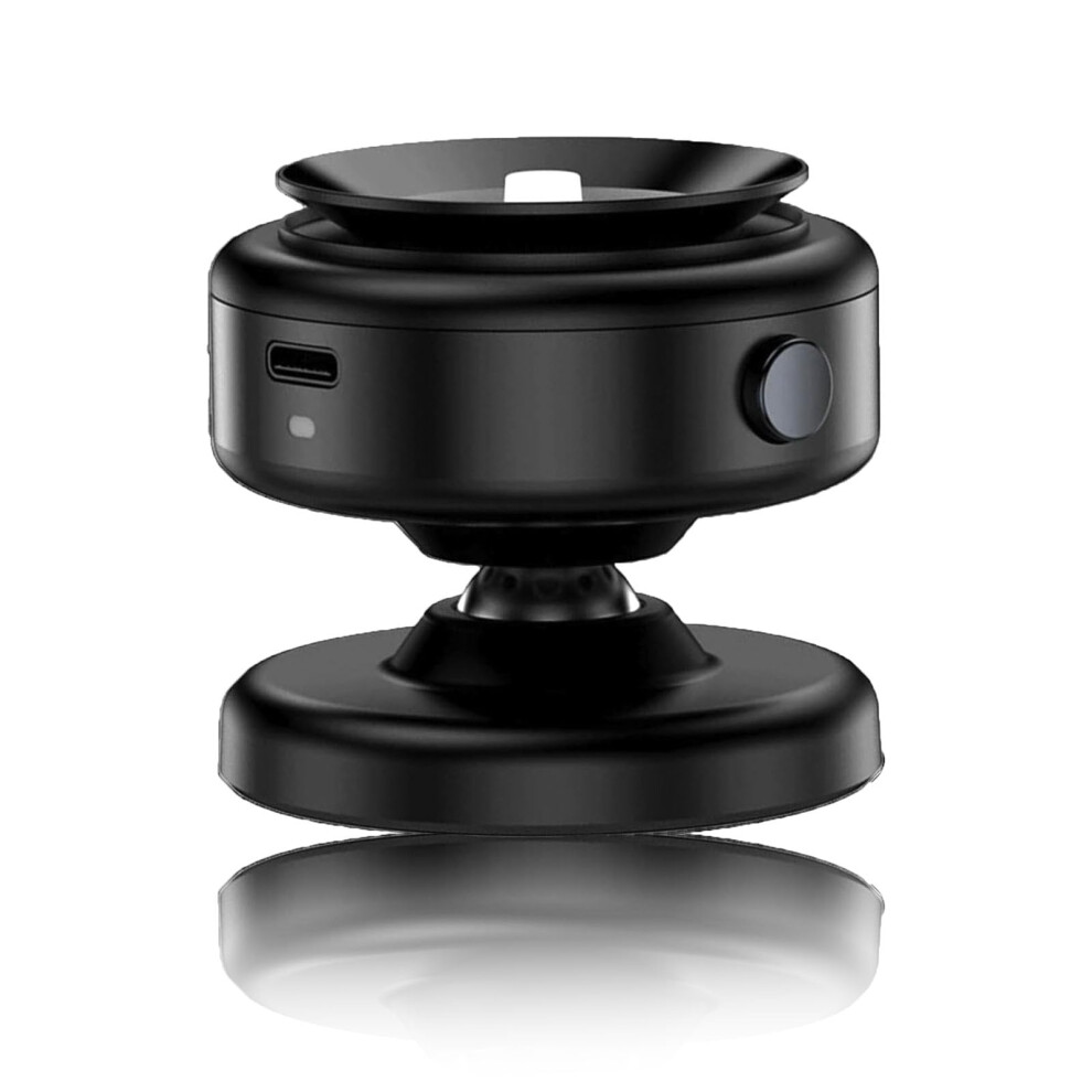 Phone Tripod With 360 Rotation And Vacuum Magnetic Grip, Adjustable Suction Mount Black 9070919972997