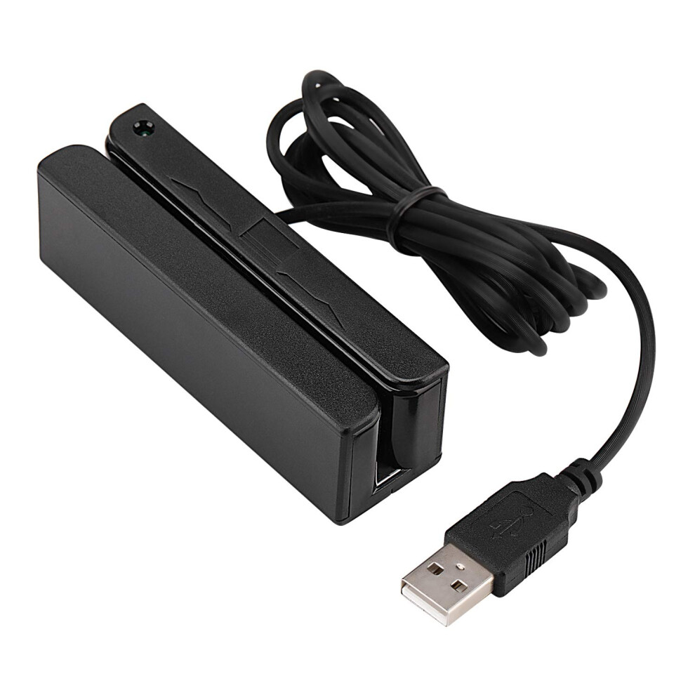 Usb Magnetic Card Reader 3 Tracks Plugandplay Bidirectional Swipe Credit Card Reader 9174973492344