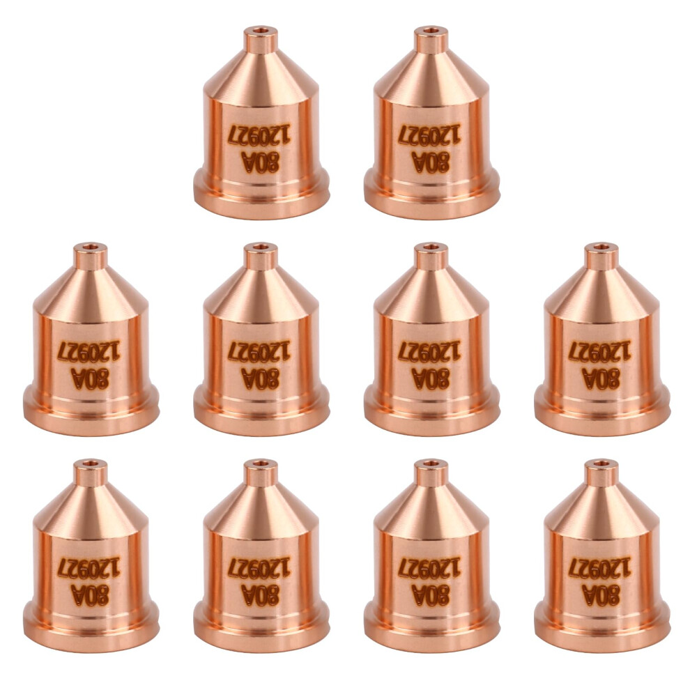 120927 Plasma Cutting Nozzles 80A For Hypertherm Pmx 1000/1250/1650 Clean Accurate Cuts Set 9174973492368