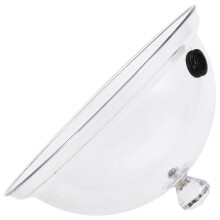Food Presentation Cover with Elegant Smoked Acrylic Cake Dome for Parties, Weddings and Events