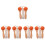 5Stk Orange Hopsseil Baumwolle Mit Holzgriff Für Kinder Training 7