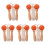 5Stk Orange Hopsseil Baumwolle Mit Holzgriff Für Kinder Training 4