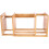 2Stk Khaki Holz Desktop Organizer Für Cds Und Dokumente 2
