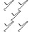 5Stk Ergonomischer Scherenwagenhebergriff Metall 9