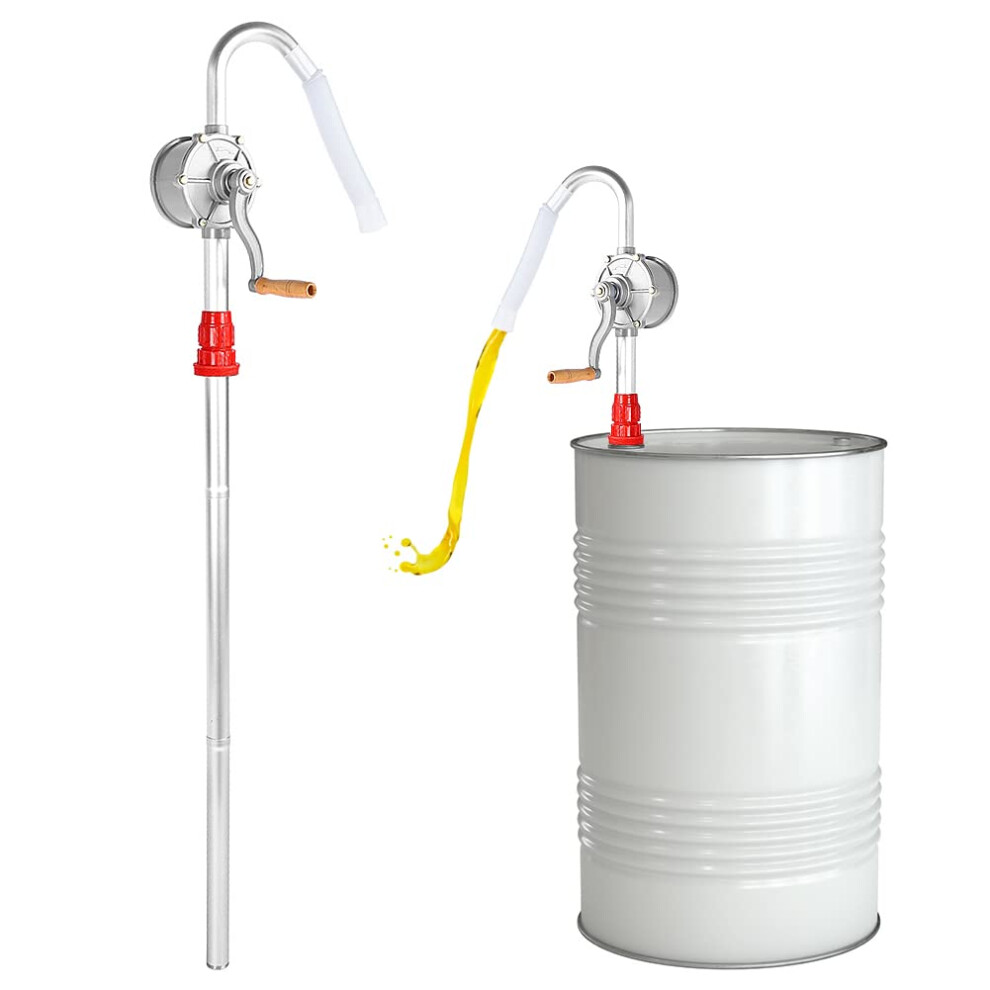Manual Rotary Oil Drum Pump Hand Crank For Fast Fuel Transfer From Barrels 9455672837286