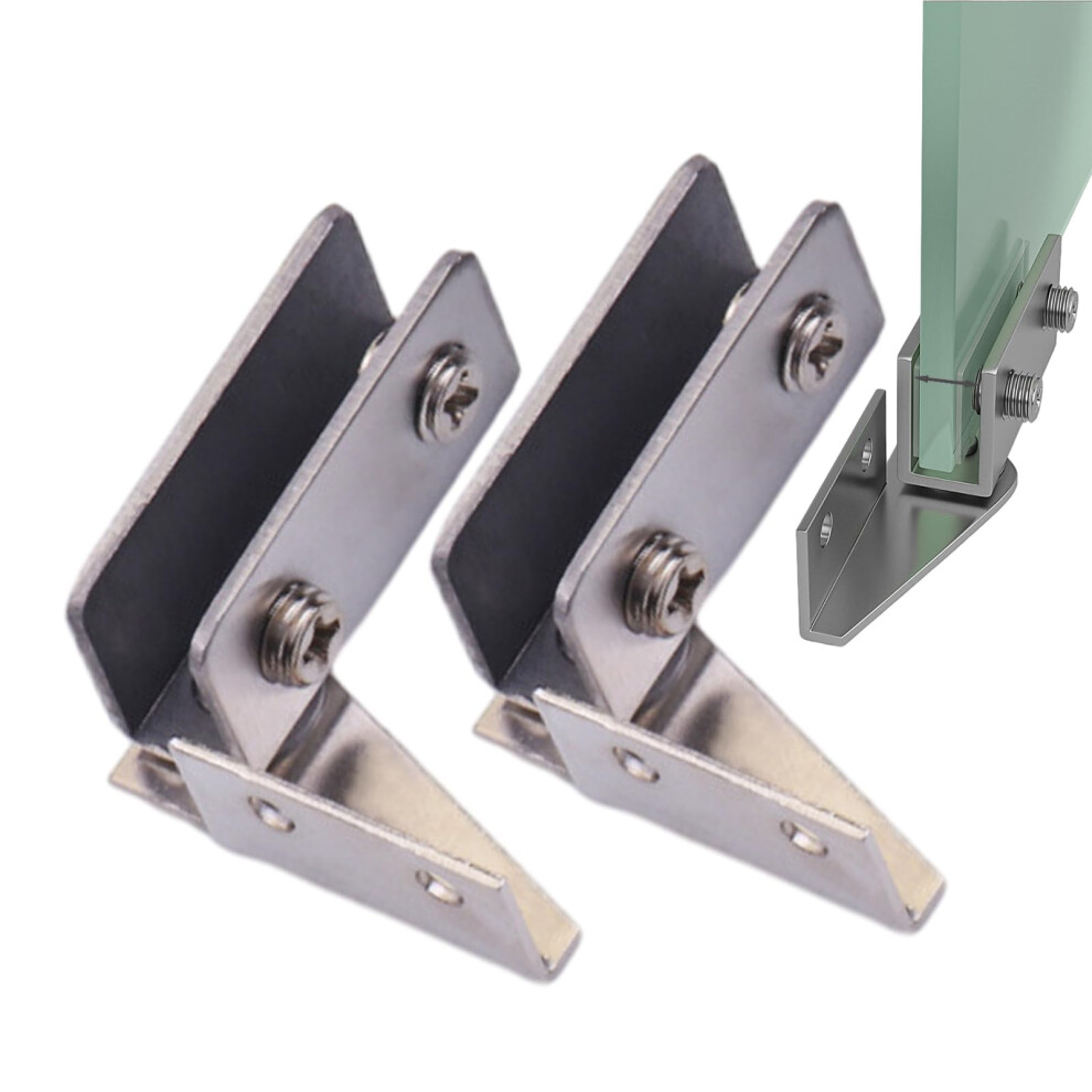 Glass Cabinet Door Hinge Stainless Steel Side Mounted For Display Cabinet Smooth Pivot Action 9070919949517