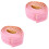 2Stk Wandbordüre Pink Selbstklebend Flexible Schaumleiste Eck 5