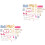 2Stk Rosa Holz Mini DIY Villa Ornament Feines Design 4