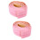 2Stk Wandbordüre Pink Selbstklebend Flexible Schaumleiste Eck 9
