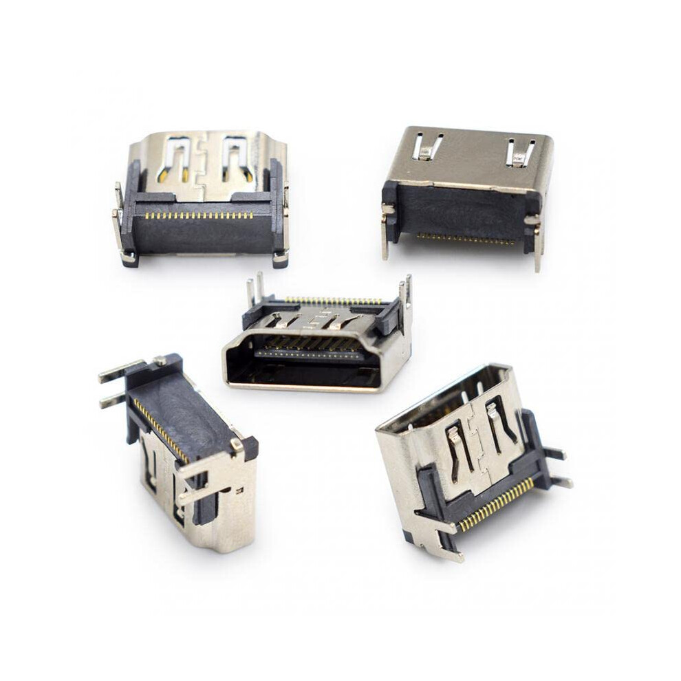 5 Pack Oem Quality Hdmi Port Connector Socket Replacement Kit For Sony Playstation 5 Ps5 9053599164814