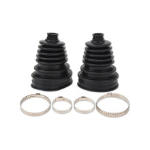 2PCS CV Boot Kit, Universal Silicone CV Joint Boot with Clamps, Temp Dustproof Cover