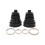 2PCS CV Boot  Kit, Universal Silicone CV Joint Boot with Clamps,  Temp Dustproof Cover 1