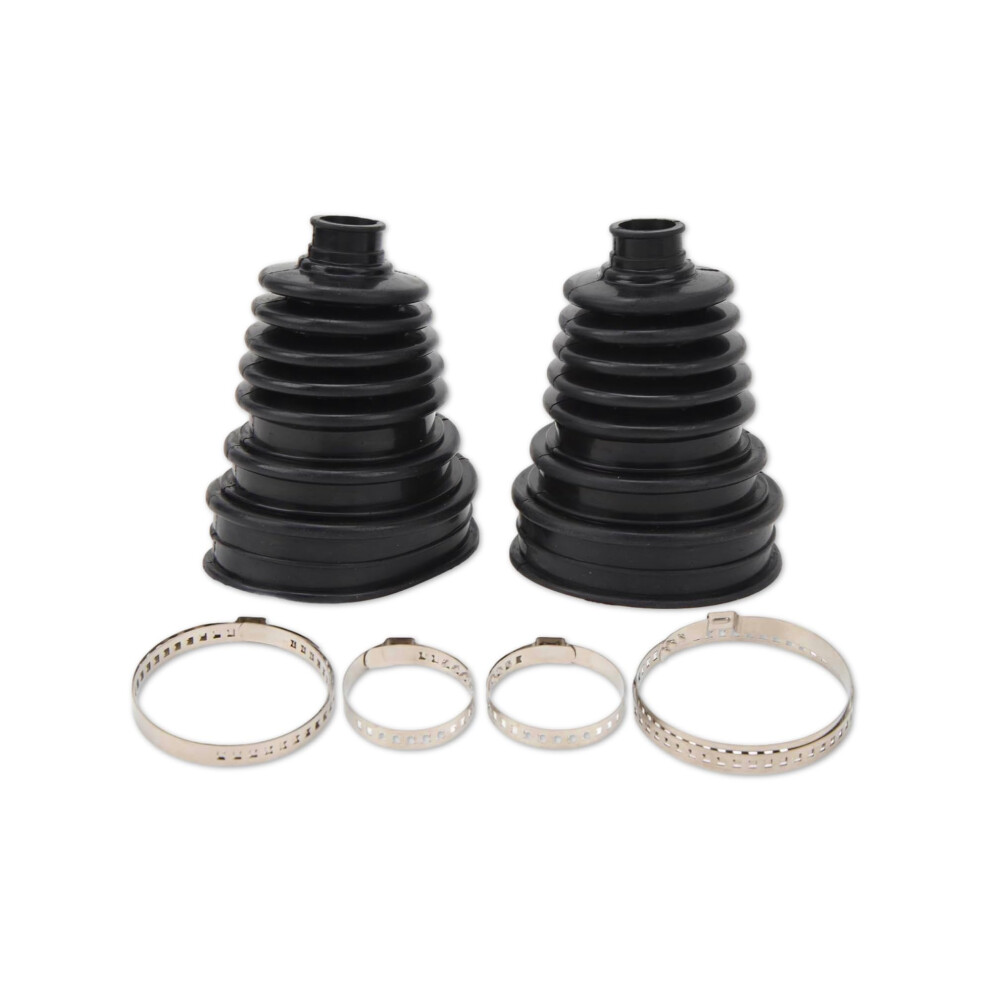 2Pcs Cv Boot Kit, Universal Silicone Cv Joint Boot With Clamps, Temp Dustproof Cover 9053599164838